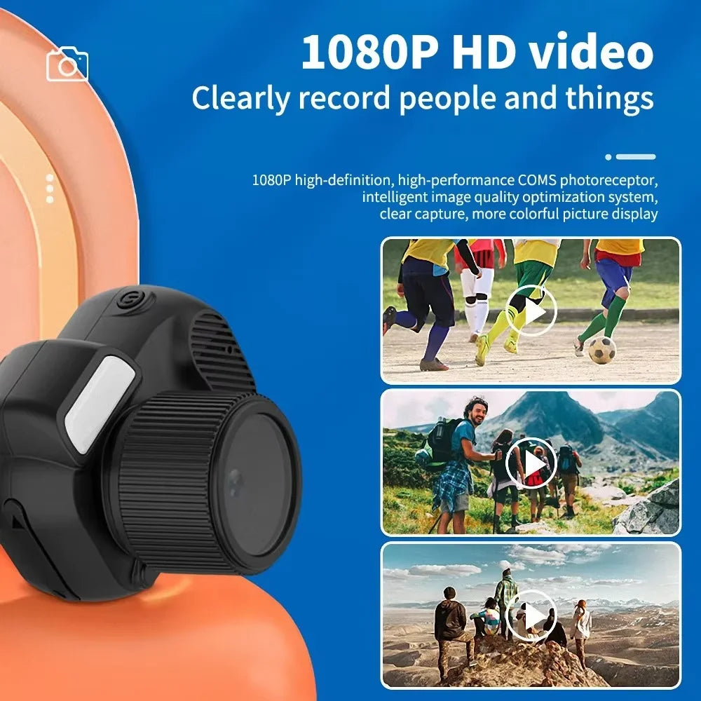 Y3000 Mini Keychain Camera Indoor Home Outdoor 1080P Sports Portable Ultra Compact Pocket Video Recorder Support TF Card