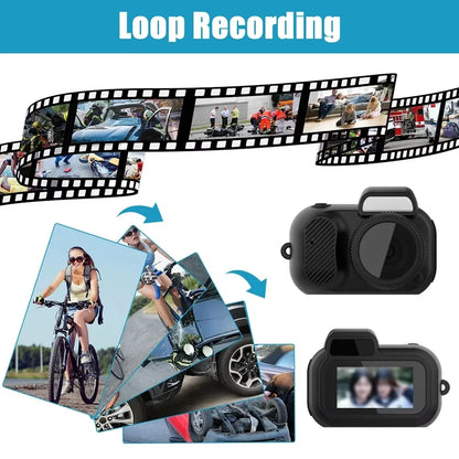 Y3000 Mini Keychain Camera Indoor Home Outdoor 1080P Sports Portable Ultra Compact Pocket Video Recorder Support TF Card