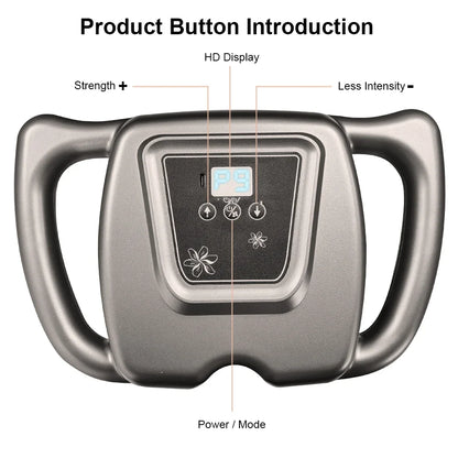 Deep Tissue Percussion Massage Gun for Muscle Recovery, 9-Speed Rechargeable Handheld Massager for Pain Relief in Back, Neck